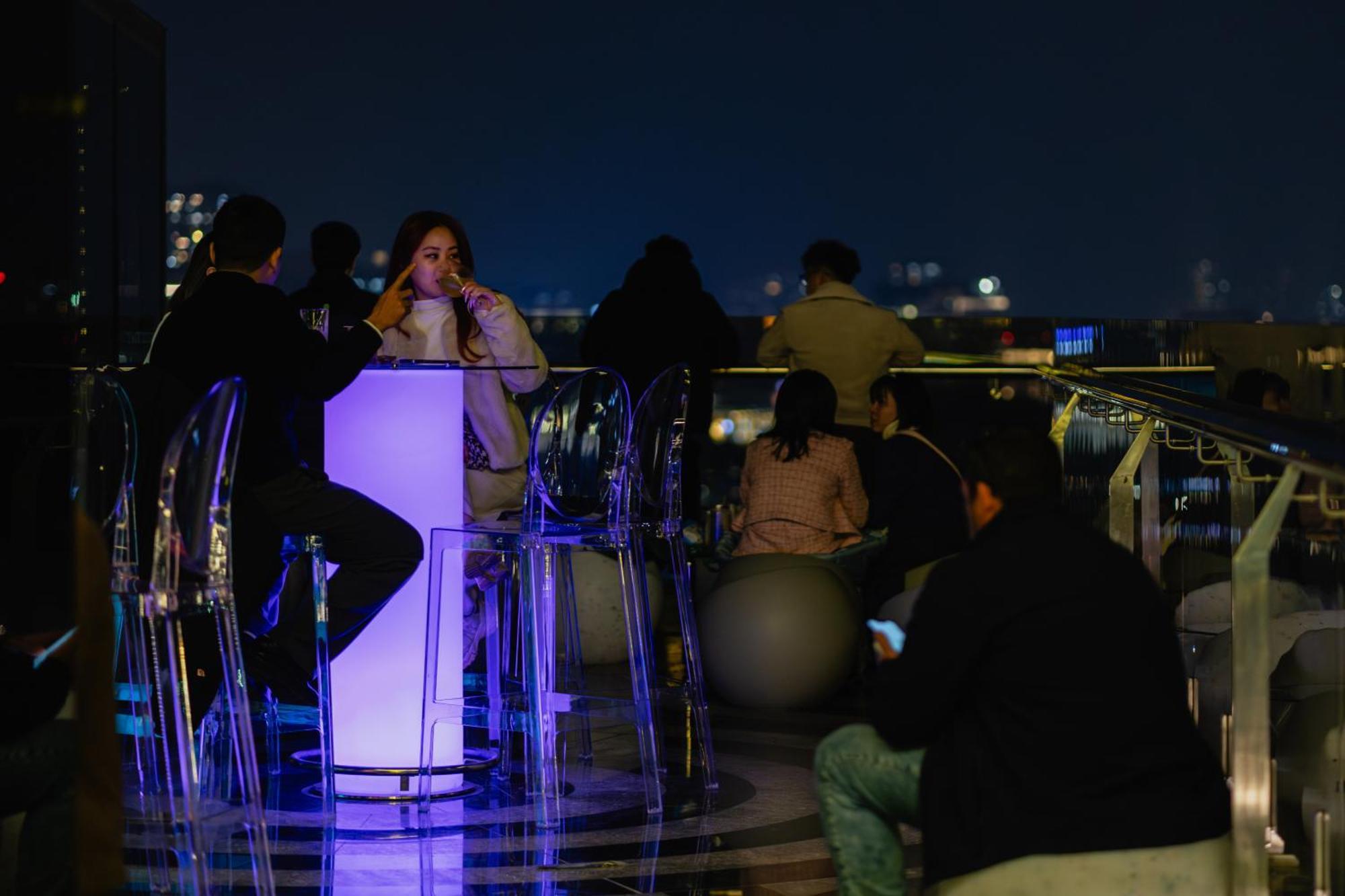 فندق ماي دي فيل أولد كوارتر هانوي المظهر الخارجي الصورة Sky bar at the Ritz-Carlton, Seoul