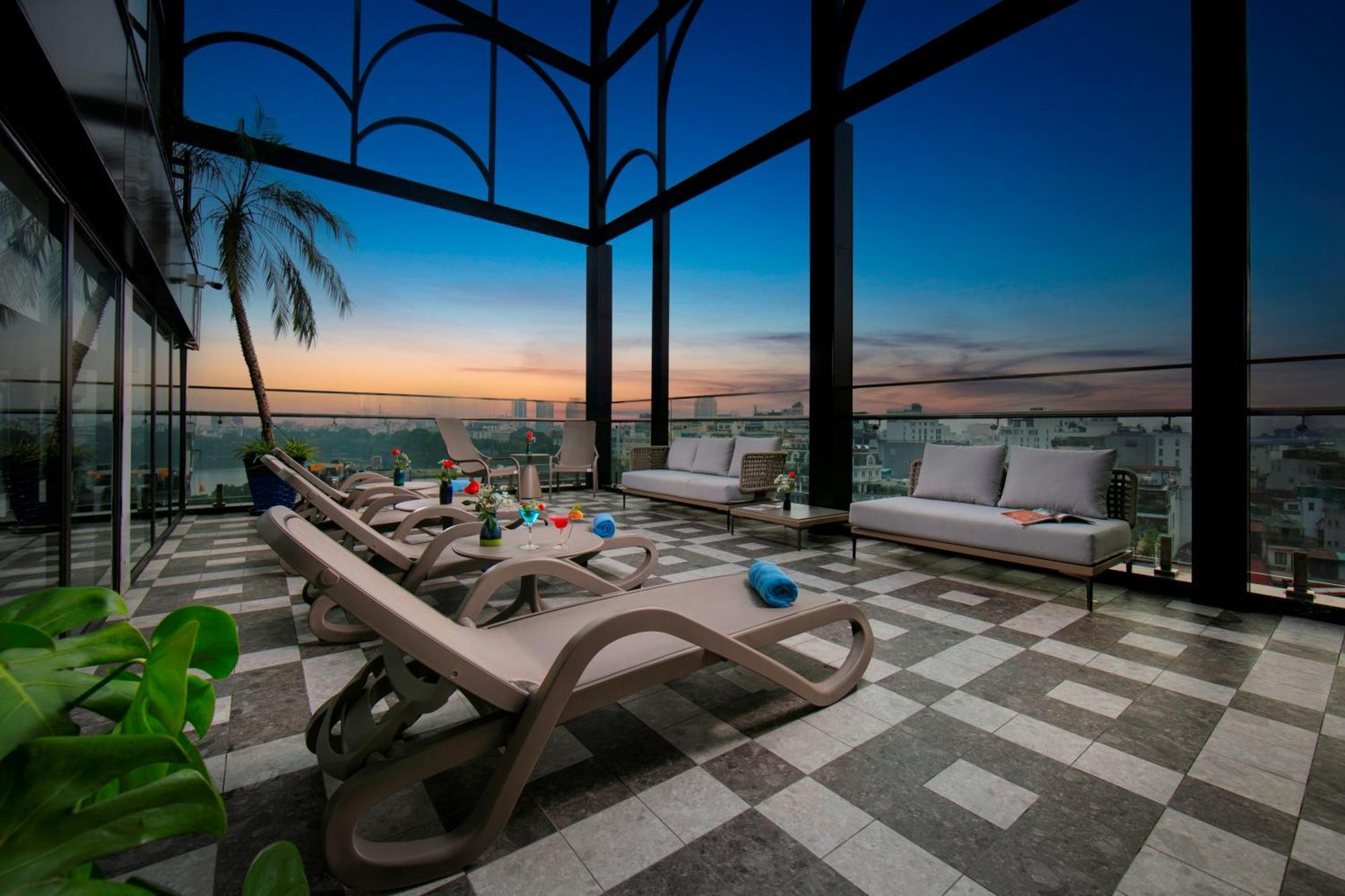 فندق ماي دي فيل أولد كوارتر هانوي المظهر الخارجي الصورة The Sky Bar