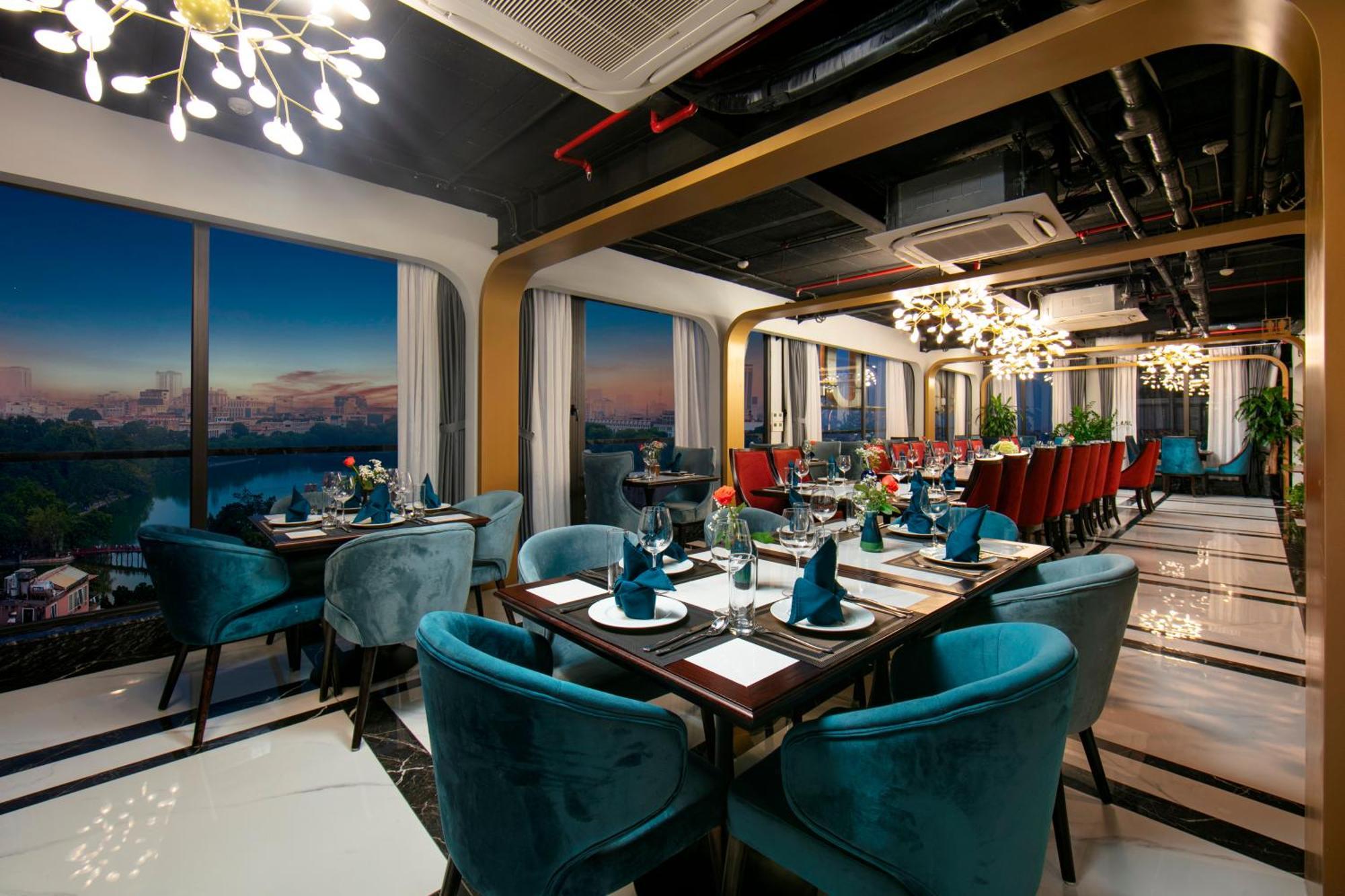 فندق ماي دي فيل أولد كوارتر هانوي المظهر الخارجي الصورة The 360° Restaurant
