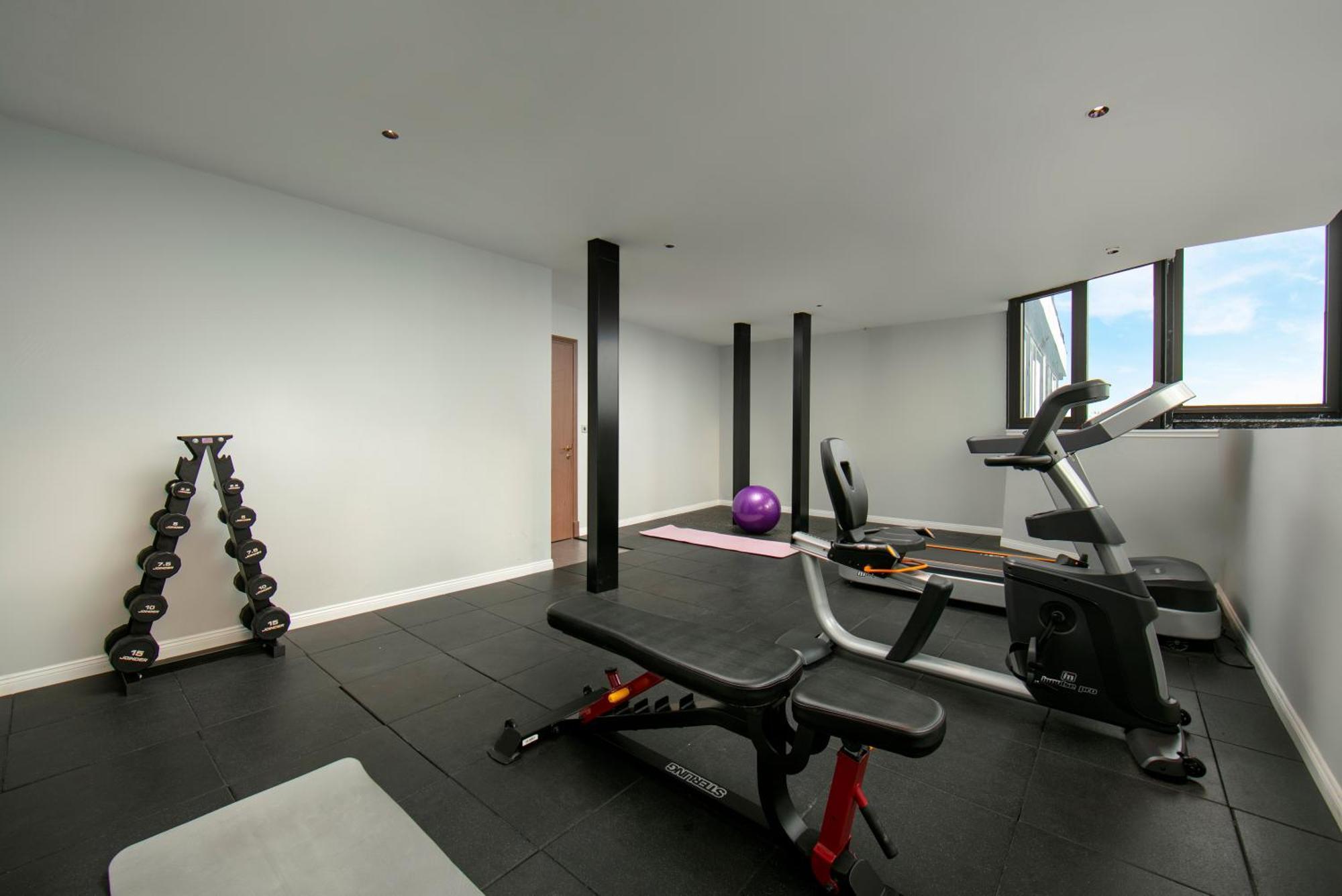 فندق ماي دي فيل أولد كوارتر هانوي المظهر الخارجي الصورة The gym at the 2012 Olympic Village